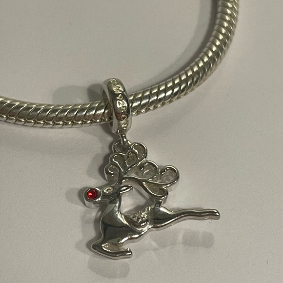 Chamilia Jewelry Chamilia Sterling Silver Leaping Rudolph With